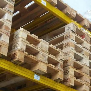 wooden Euro pallets